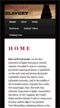 Mobile Screenshot of harvardandslavery.com